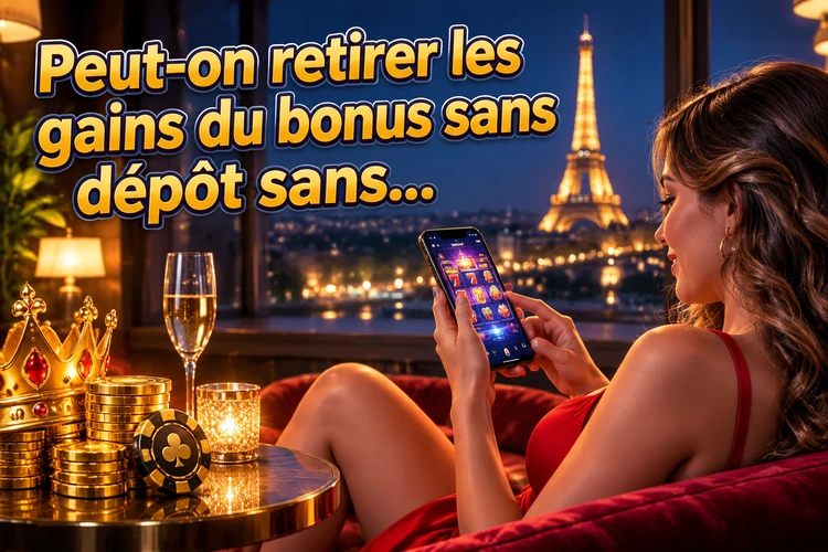Peut-on retirer les gains du bonus sans dépôt sans difficulté?